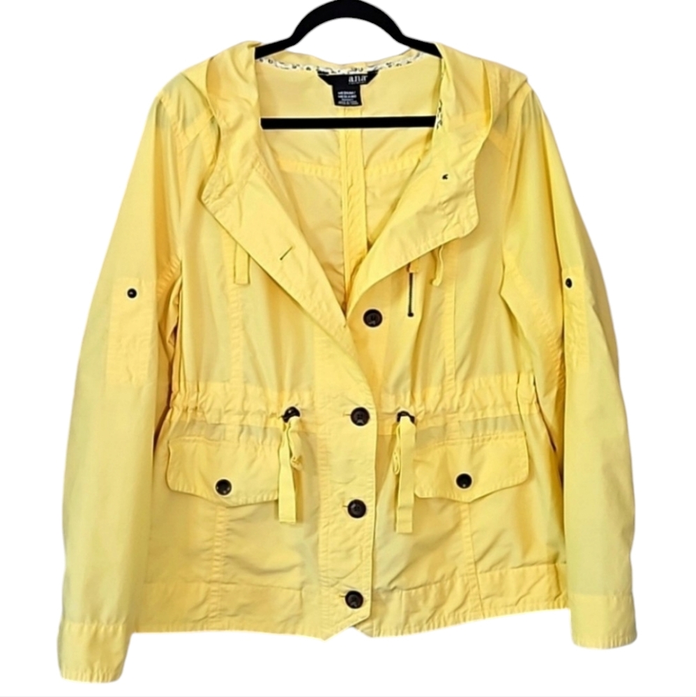 a.n.a. A New Approach Bright Yellow Jacket Size Medium